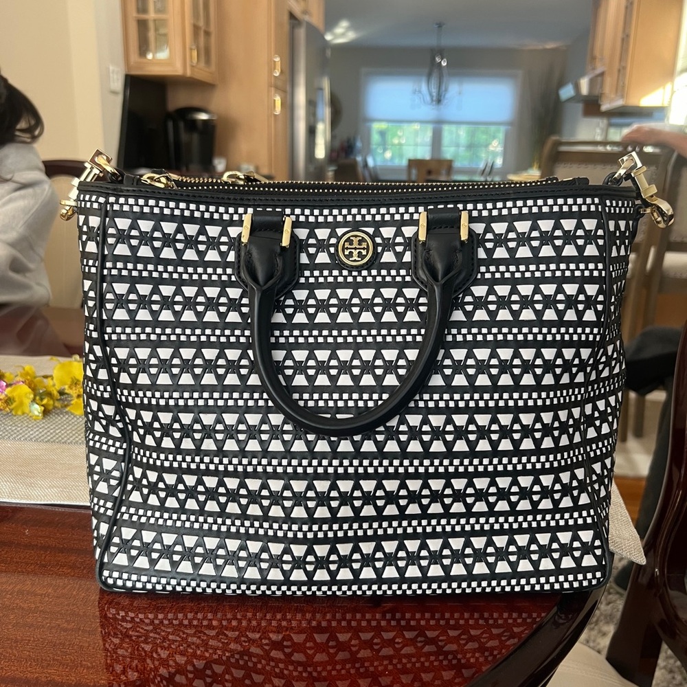 Tory Burch Purse- Robinson Woven